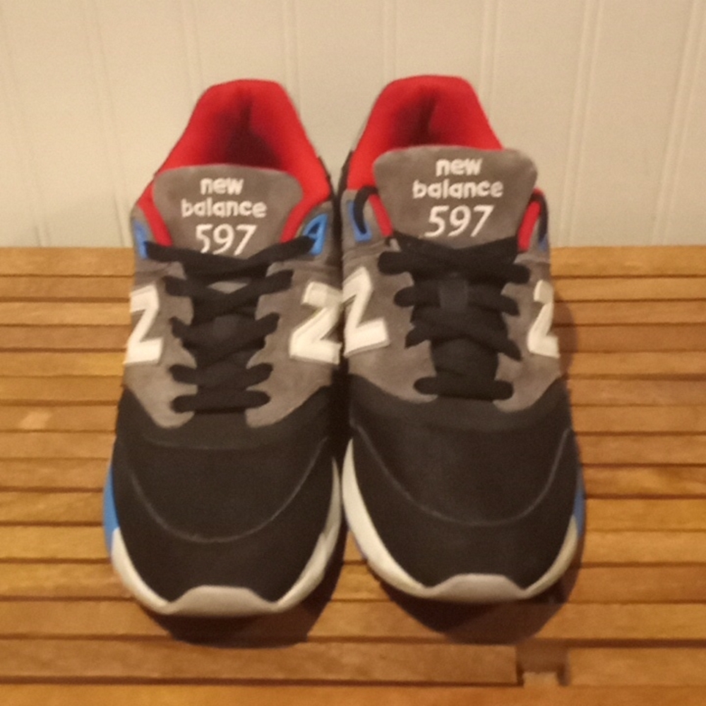 New Balance 597 Vac Ankle High Black_Bolt Grey-Red (2017)